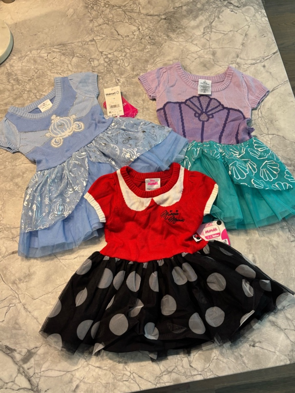 Set of 3 Disney dresses
